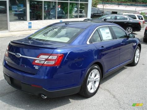 Deep Impact Blue Metallic Ford Taurus Sel Awd Exterior Photo