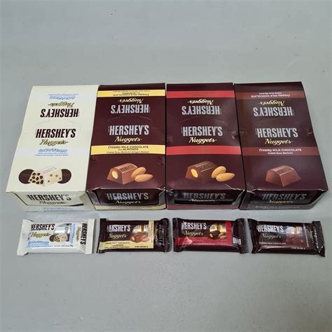 56g X 24pkts Hersheys Nuggets CookiesnCreme Dark Chocolate