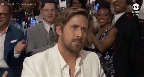 Ryan Gosling S Reaction To Winning Critics Choice Goes Viral See Video