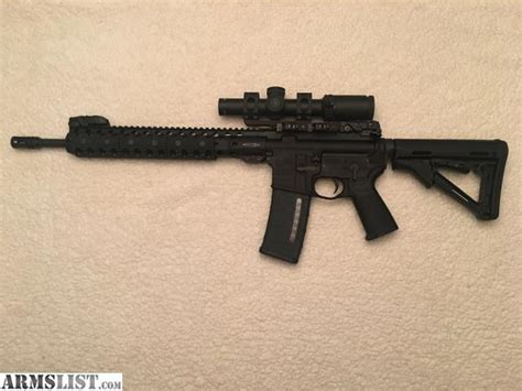 Armslist For Trade Colt Le6960 Combat Unit Carbine With Trijicon Scope