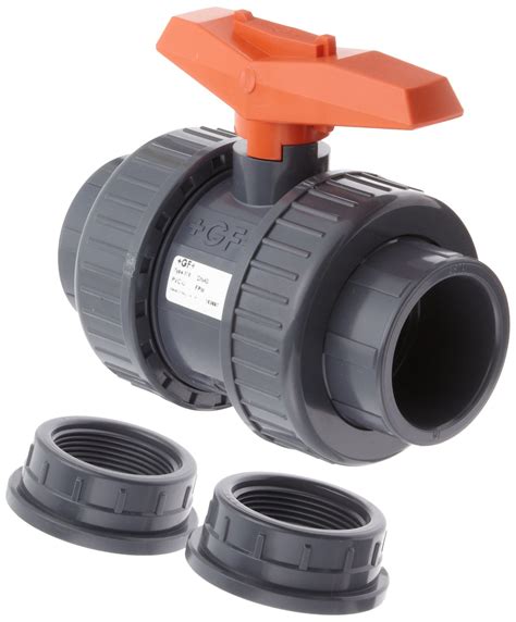 Buy GF Piping Systems PVC True Union Ball Valve Two Piece PTFE Seat