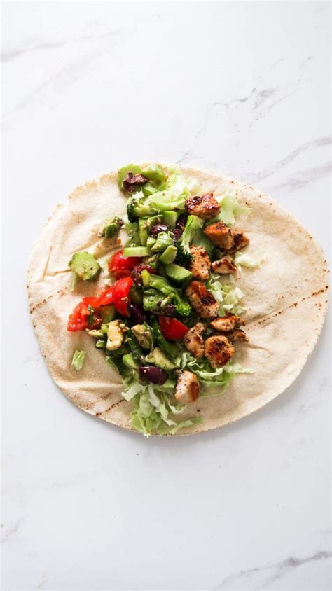 Amazing Mediterranean Chicken Wraps - Homemade Mastery