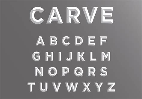 Set of Beveled Alphabet Vector. Choose from thousands of free vectors ...