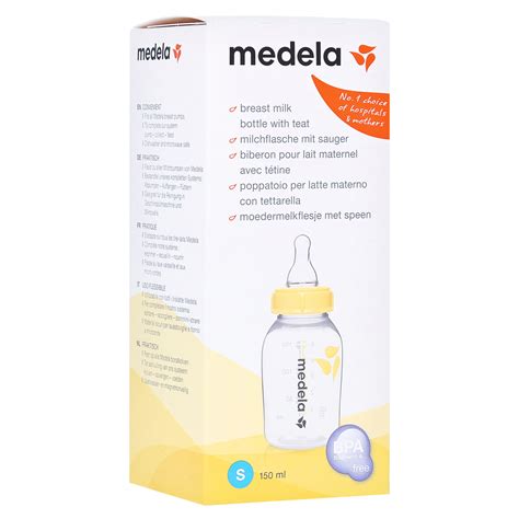 Medela Milchflasche 150 Ml Msauger 1 Stück Online Bestellen Medpex