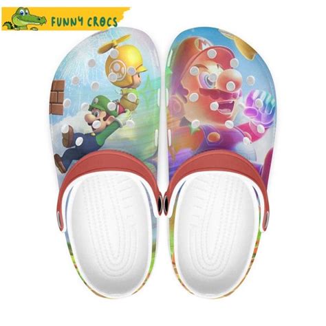 Lugi And Super Mario Crocs Shoes Discover Comfort And Style Clog