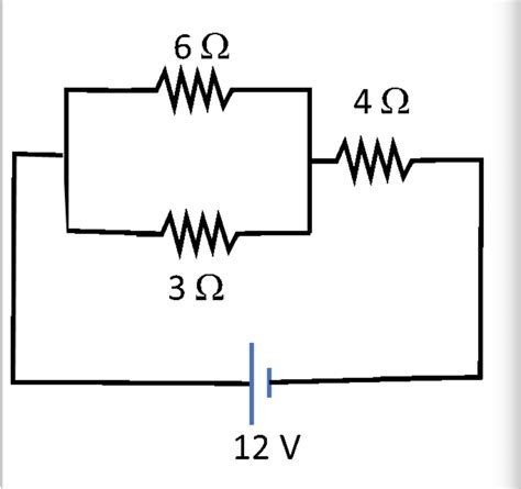 The Diagram Below Shows A Circuit With Three Resistors