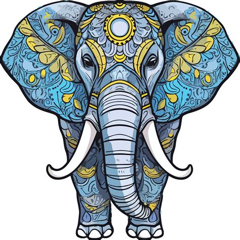 Elephant doodle gray color 29130619 Vector Art at Vecteezy