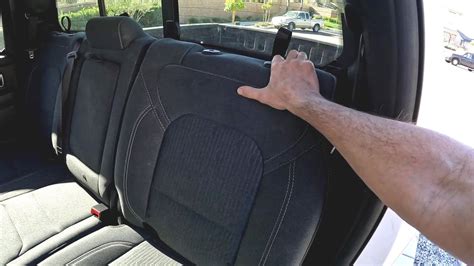 Ram 1500 Back Seat Removal Youtube