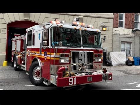 First Ever Video Fdny Brand New Engine Responding And On Scene