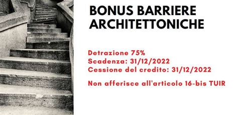 Bonus Barriere Architettoniche Novit E Regole Per Il Biblus