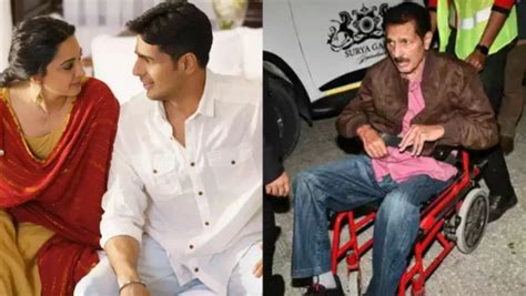 Sidharth Malhotra Father Spotted On Wheelchair For Siddharth Kiara