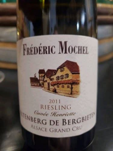 2011 Frederic Mochel Cuvée Henriette Riesling Alsace Grand Cru