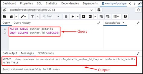 How To Drop Columns From A Table In Postgresql Commandprompt Inc