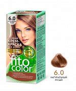 Fitoкосметика / Стойкая крем-краска для волос "Fitocolor" тон 6.0 ...