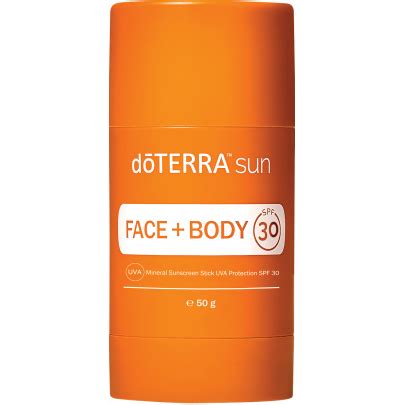 Минерален слънцезащитен стик за лице и тяло dōTERRA sun Face Body