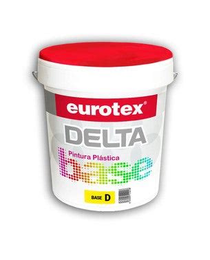 BASE PINTURA PLÁSTICA INTERIOR EXTERIOR MATE DELTA 12L TONOS MEDIOS