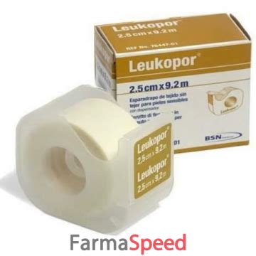 Leukopor Cerotto In Rocchetto Ipoallergenico Bianco X Cm Con