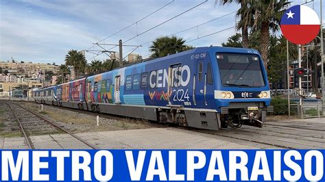 Metro Valparaiso Trenes Alstom Xtrapolis Y Modular Abril