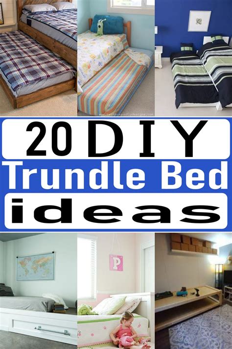 20 DIY Trundle Bed Woodworking Plans Craftsy