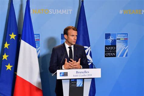 Macron Says Nato Is Experiencing ‘brain Death Because Of Trump The