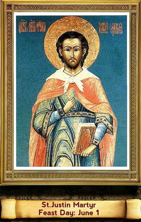 Feast Of Saint Justin Martyr St June Prayers And Petitions