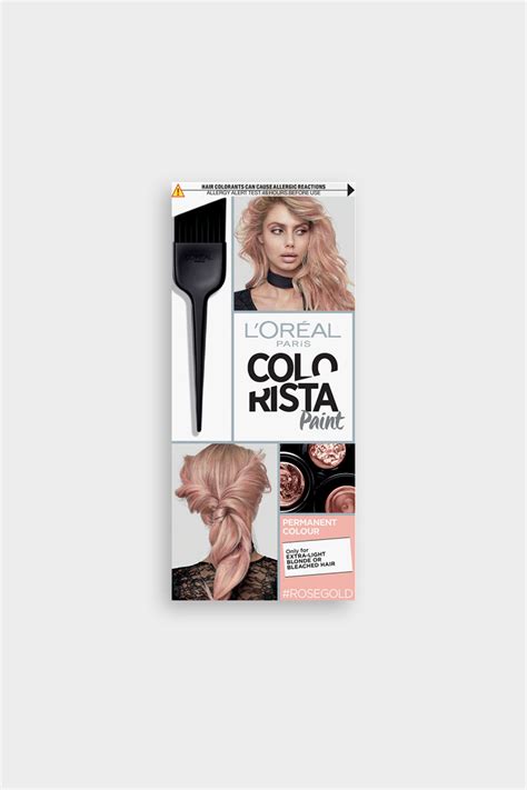 L Or Al Colorista Paint Rose Blonde The Perfect Permanent Hair Color