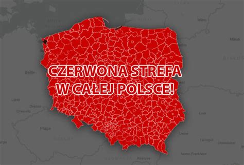 Czerwona strefa w całej Polsce Jakie zasady obowiązują w strefie