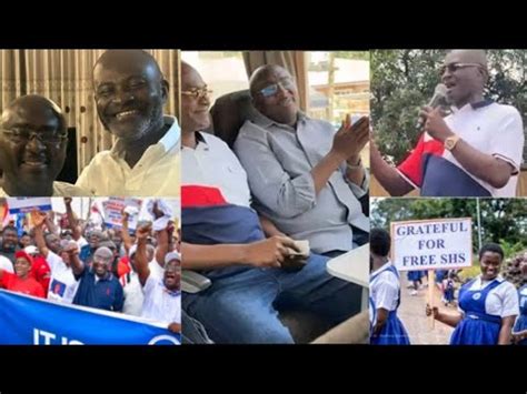 Kennedy Agyapong Happily Campaign For Bawumia As Kumasi People Set To