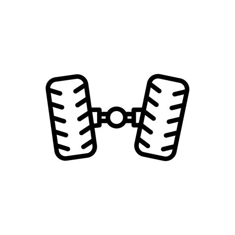 Wheel Alignment Icon In Vector Illustration 24247317 Vector Art At