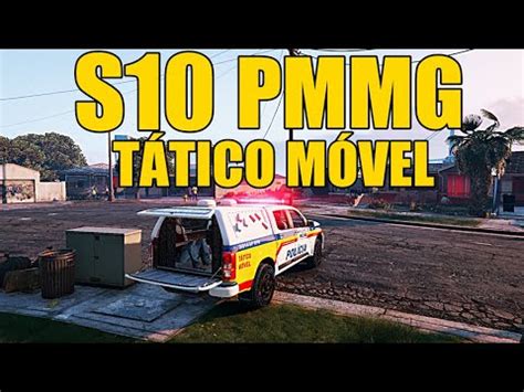 S10 PMMG TÁTICO MÓVEL TENENTE ALMEIDA YouTube