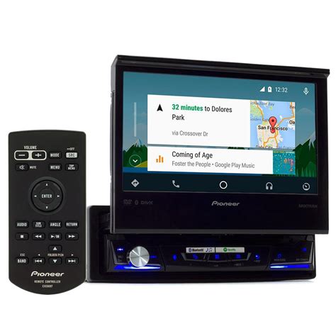 Dvd Player Automotivo Pioneer Retrátil AVH Z7080TV Mixtrax Tela 7