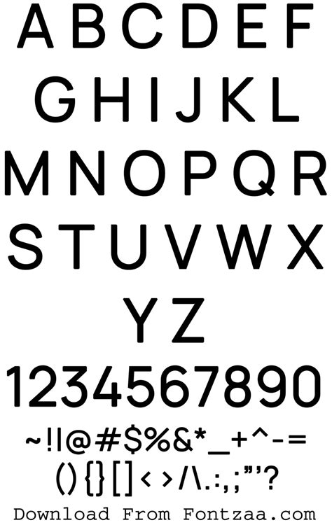 Manrope Font - Fontzaa - Exclusive Fonts Library