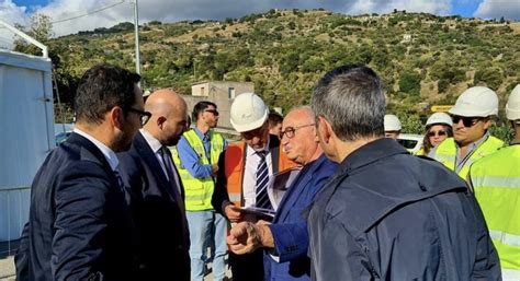 Sopralluogo Del Sottosegretario Del Governo Meloni Al Cantiere Della