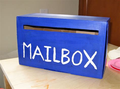 How To Make A Mail Box Craft