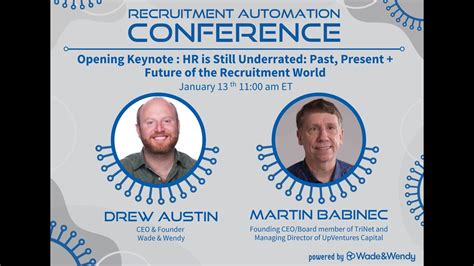 Martin Babinec Keynote Hr Is Still Underrated Past Present Future