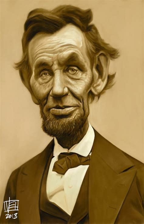 Caricatura De Abraham Lincoln