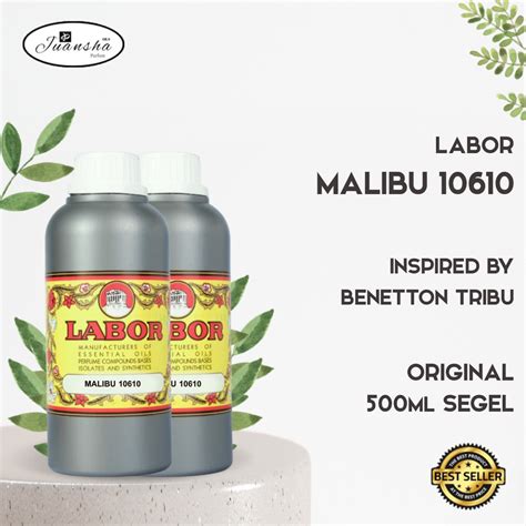 Jual Bibit Parfum Murni MALIBU LABOR 500ML SEGEL Shopee Indonesia