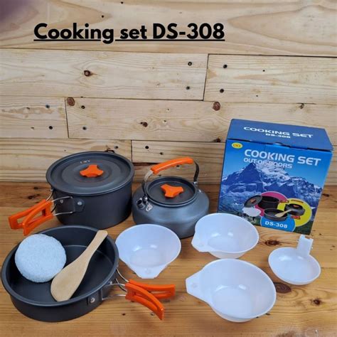 Jual Alat Masak Camping Cooking Set Outdoors Cooking Set Panci Teko