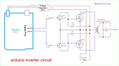 Arduino Inverter Circuit Diagram