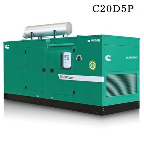 50 Hz Jakson 20 Kva Silent Diesel Generator 3 Phase At Rs 415000 In