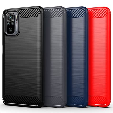 Ốp điện Thoại Sợi Carbon Cho Xiaomi Redmi Note 10 Pro 5g Note 10 Je 10t 5g 10s 10 Pro Max Redmi