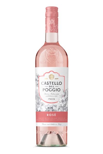 Castello Del Poggio Rose 750ml Luekens Wine Spirits