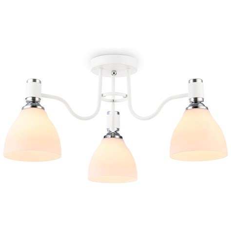 Люстра потолочная белая, хром Traditional TR303302 - купить за 5743 руб ...