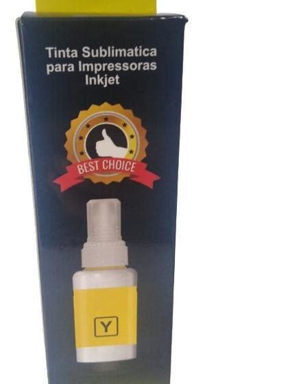 Tinta Sublim Tica Para Impressoras Es D Yellow Ml Bestchoice