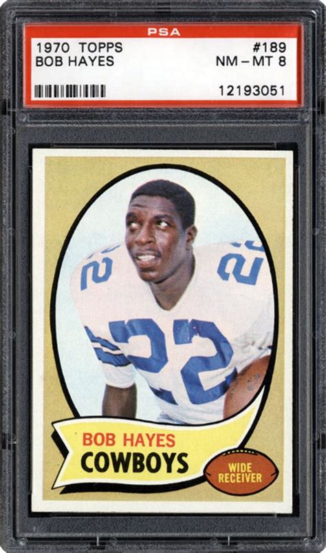 1970 Topps Bob Hayes | PSA CardFacts®