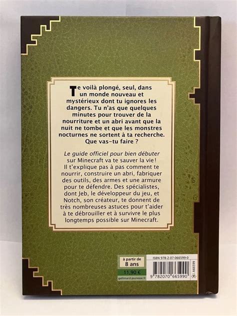 Minecraft Le Guide Officiel Pour Bien D Buter Kaufen Auf Ricardo