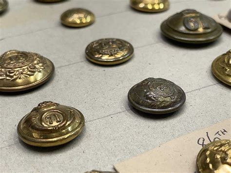 Lot 245 Numbered Uk 19th Century Regiment Buttons