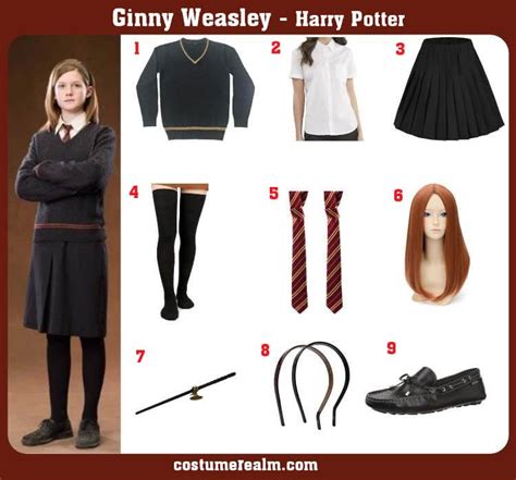 Ginny Weasley Hogwarts Uniform