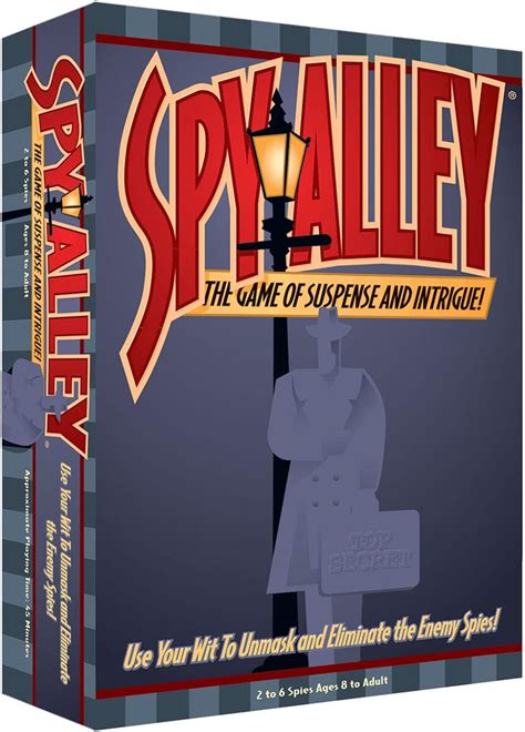 Amazon Spy Alley Juego De Mesa De Estrategia Familiar Galardonado