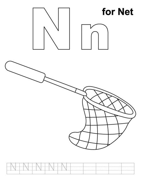 Net Coloring Pages